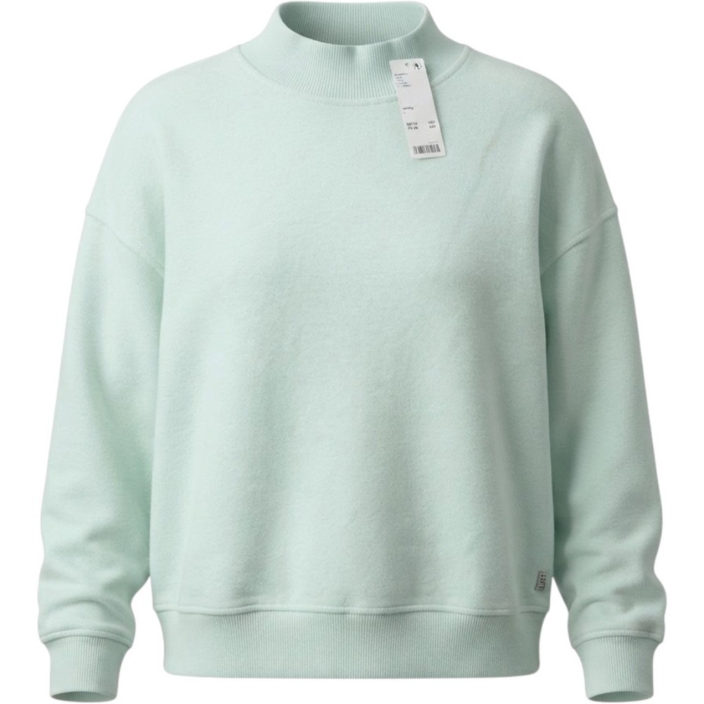 NWT Urban Outfitters BDG Boxy Mock-Neck Sweatshirt – Mint Vert Large OB1816272